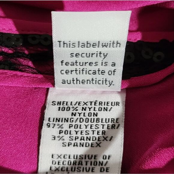 Diane von Furstenberg 'Kaleb' Embellished Shift Dress Black/Hot Orchid - Picture 14 of 16